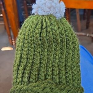 Knitted baby hat